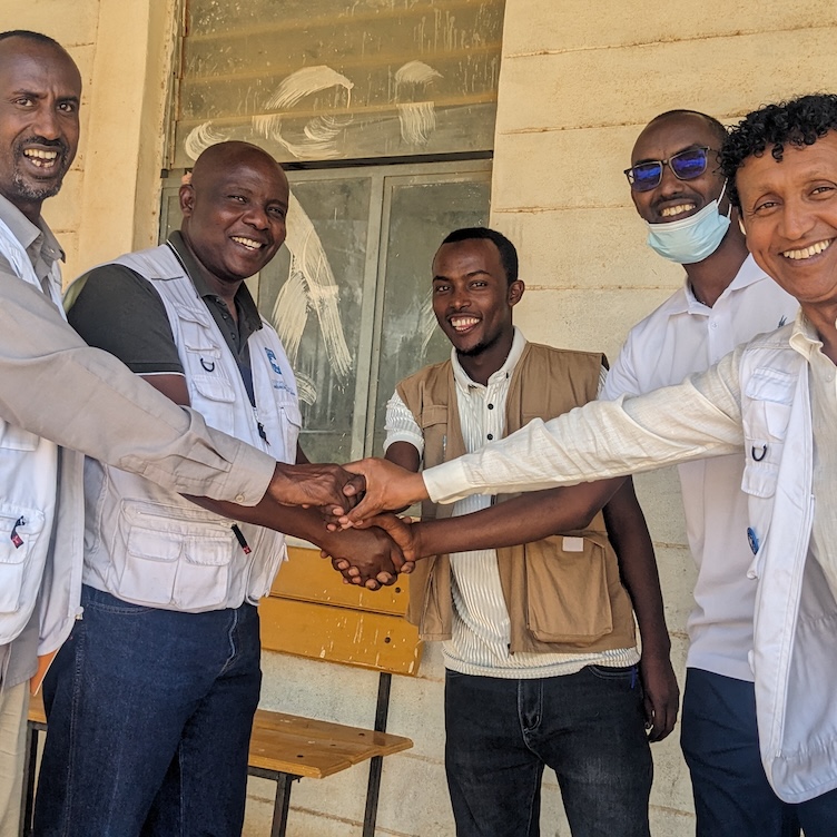 Das Team von Ärzte der Welt in Äthiopien, © Ärzte der Welt