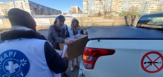 Umkämpfte Gebiete unterstützen