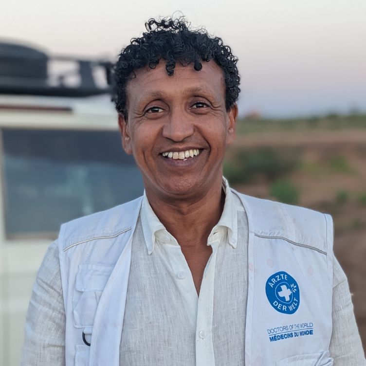 Shemeles Haile war bis Mai 2025 Landeskoordinator für unsere Projektarbeit in Äthiopien. © Ärzte der Welt