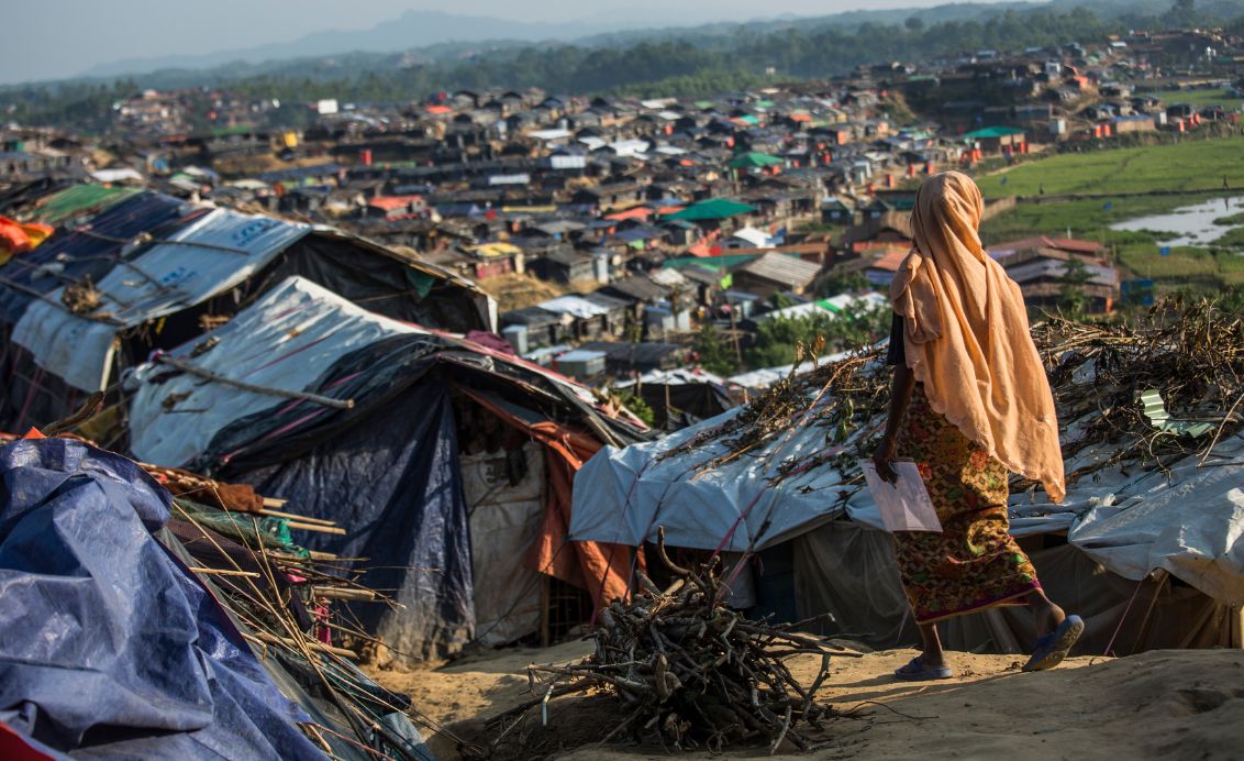 Geflüchtetencamp Cox’s Bazar in Bangladesch. © Arnaud Finistre