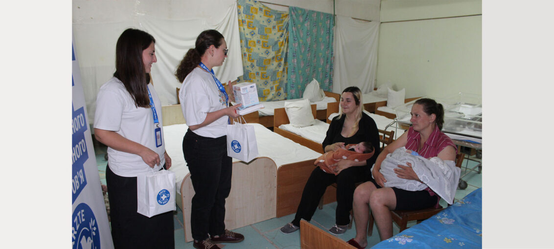 Stillen lernen im Luftschutzraum