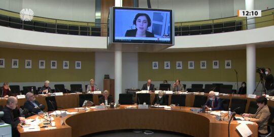 Ärzte der Welt im Bundestag