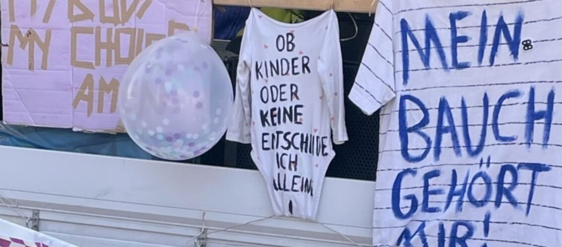 Am feministischen Kampftag wurde für sichere Abtreibungen demonstriert. Foto: Ärzte der Welt