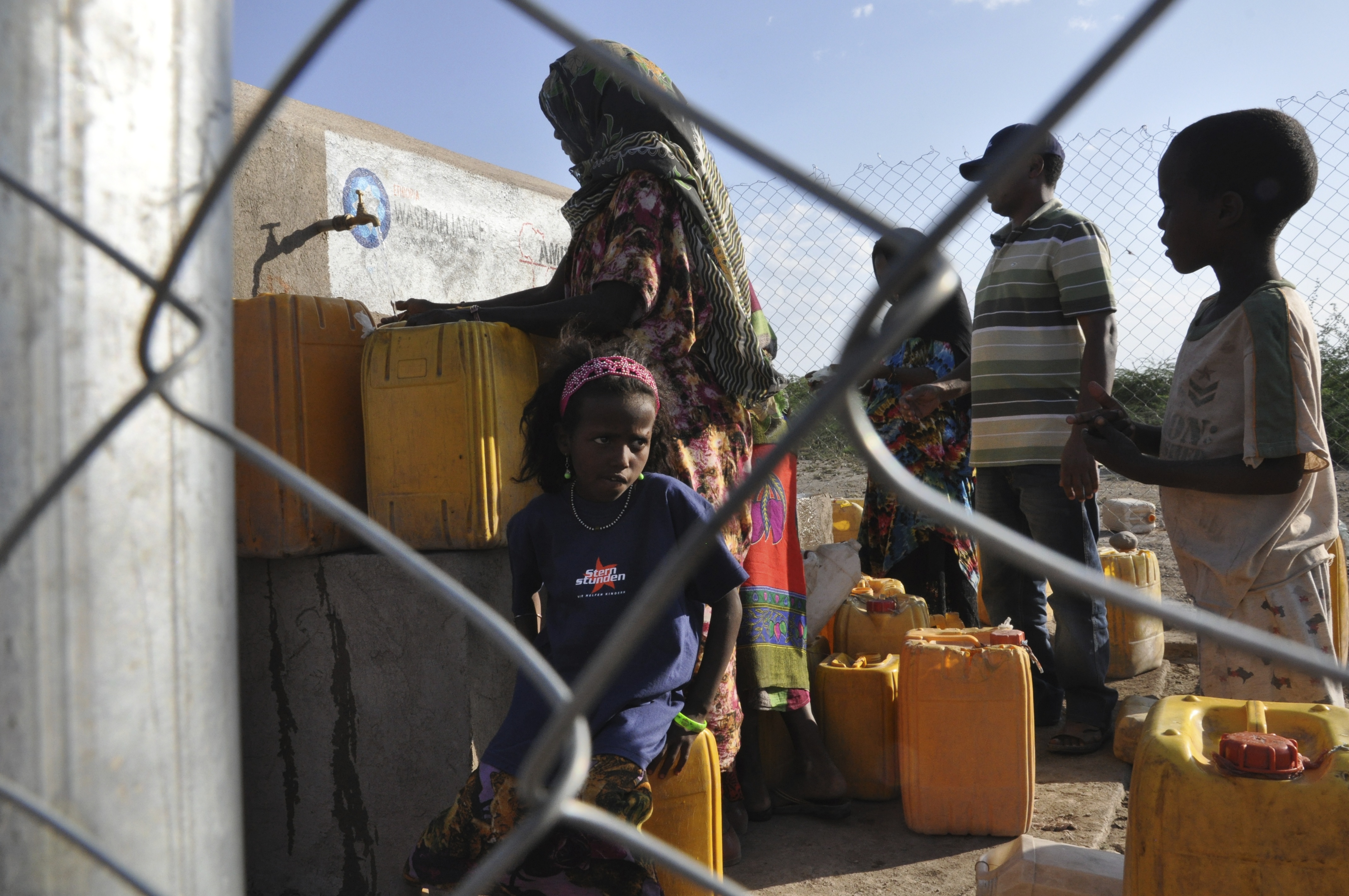 Ärzte der Welt leistet medizinische Hilfe für die notleidende Bevölkerung.
