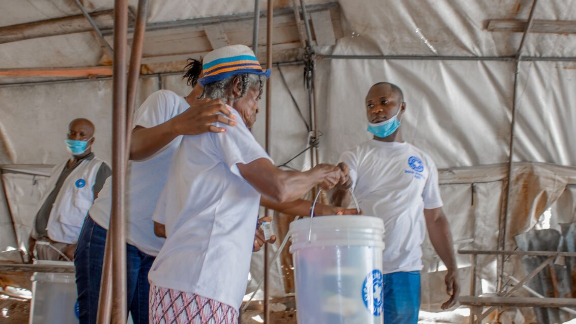 Ärzte der Welt leistet Hilfe nach dem Erdbeben in Haiti.