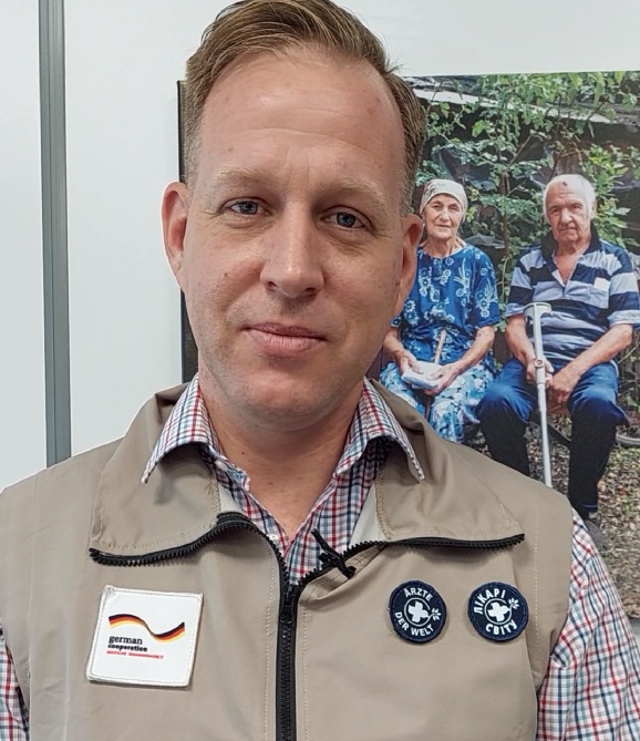 David Schuster ist Landeskoordinator für unser Projekt in der Ukraine