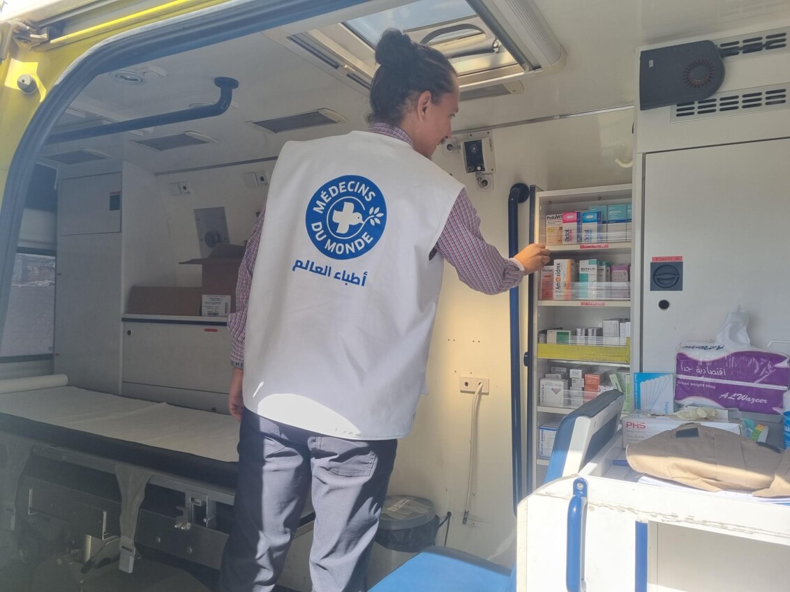 Mobile Klinik im Libanon. ©Ärzte der Welt
