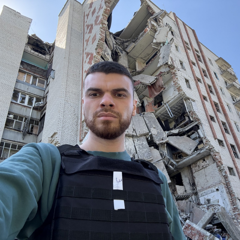 Ärzte der Welt-Mitarbeiter Eldar Hasanov © privat