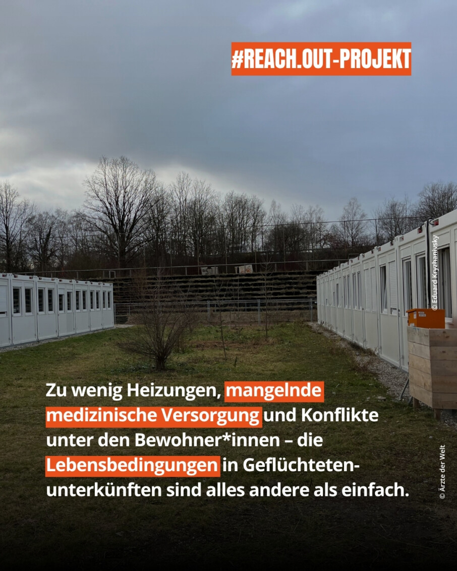 Instagram: Zu wenig Heizungen, mangelnde medizinische Versorgung und Konflikte unter den Bewohner*innen - die Lebensbedingungen in Unterkünften sind alles andere als einfach.