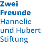 Schriftzug Stiftung Zwei Freunde Hannelie und Hubert